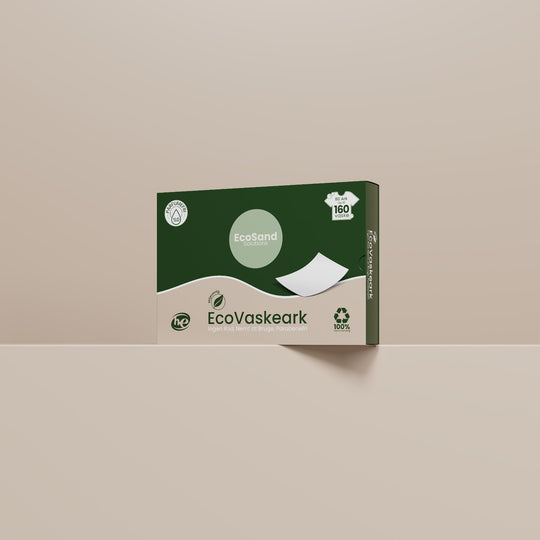 EcoVaskeark – Effektiv tøjvask med plastfri emballage